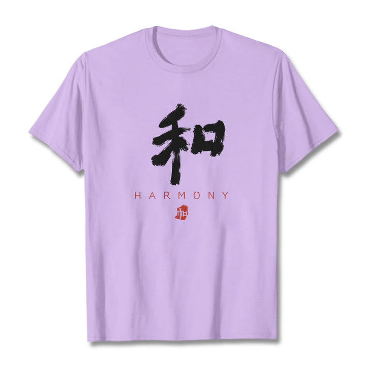 Buddha Stones He Harmony Tee T-shirt - Plum - 2XL - image 16