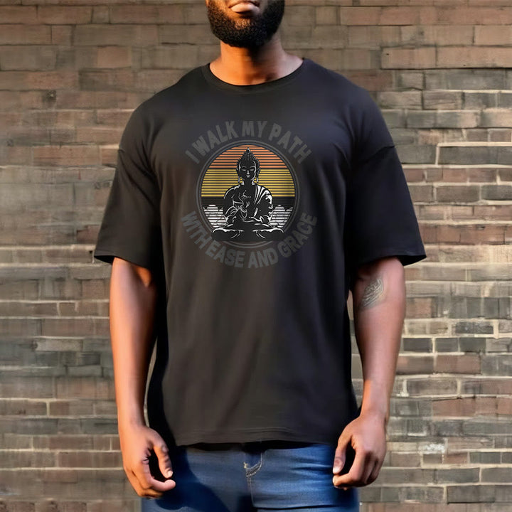 Buddha Stones I Walk My Path With Ease And Grace Tee T-shirt - image 7