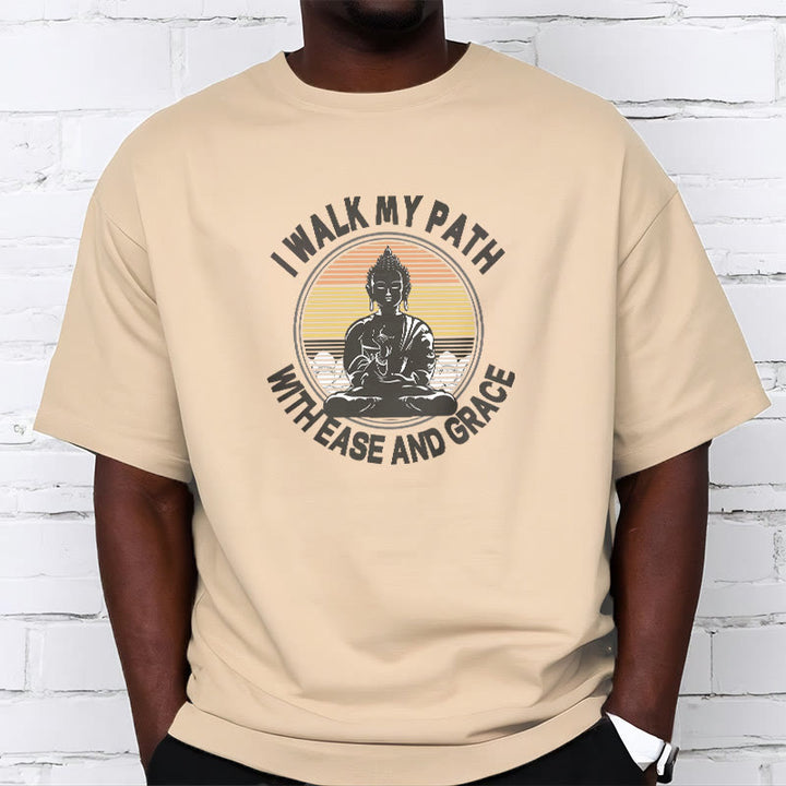 Buddha Stones I Walk My Path With Ease And Grace Tee T-shirt - image 12