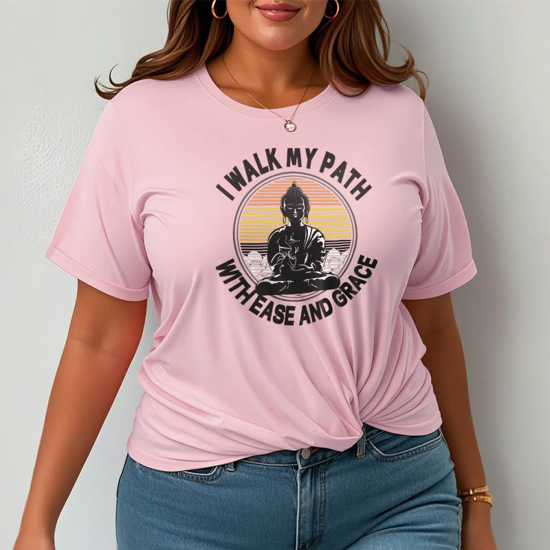 Buddha Stones I Walk My Path With Ease And Grace Tee T-shirt - image 14