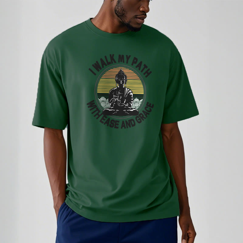 Buddha Stones I Walk My Path With Ease And Grace Tee T-shirt - image 10