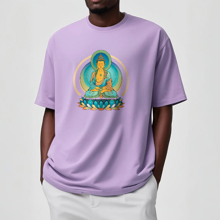 Buddha Stones Lotus Buddha Tee T-shirt