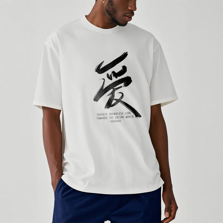 Buddha Stones Ai Radiate Boundless Love Towards The Entire World Tee T-shirt - image 10