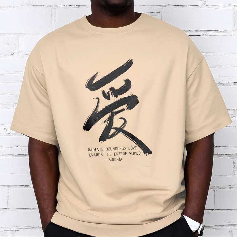 Buddha Stones Ai Radiate Boundless Love Towards The Entire World Tee T-shirt - image 18