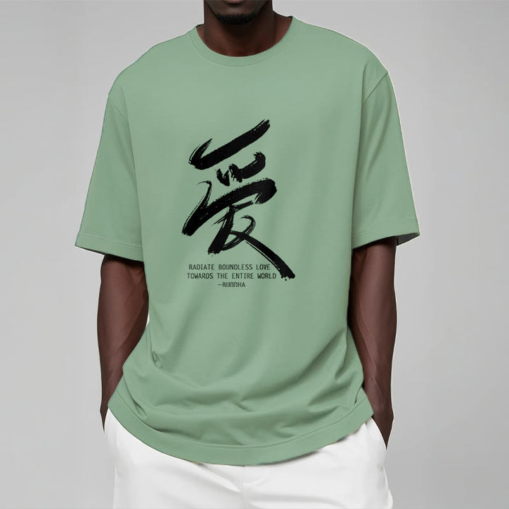 Buddha Stones Ai Radiate Boundless Love Towards The Entire World Tee T-shirt - image 14