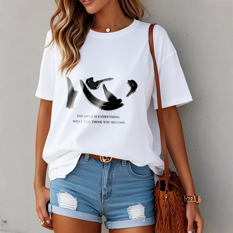 Buddha Stones Xin The Mind Is Everything Tee T-shirt - image 3