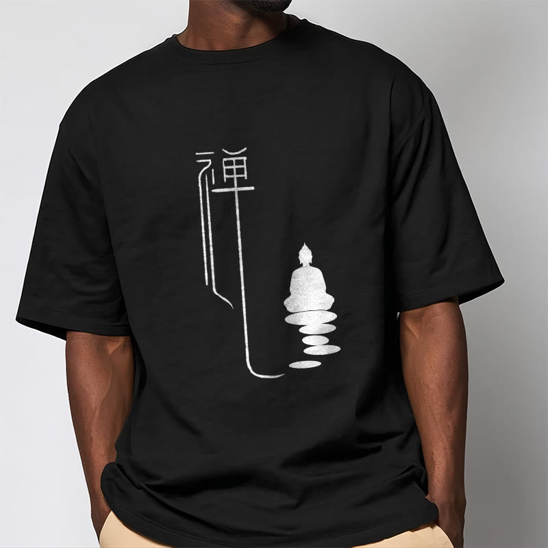 Buddha Stones Zen Buddha Tee T-shirt - image 6