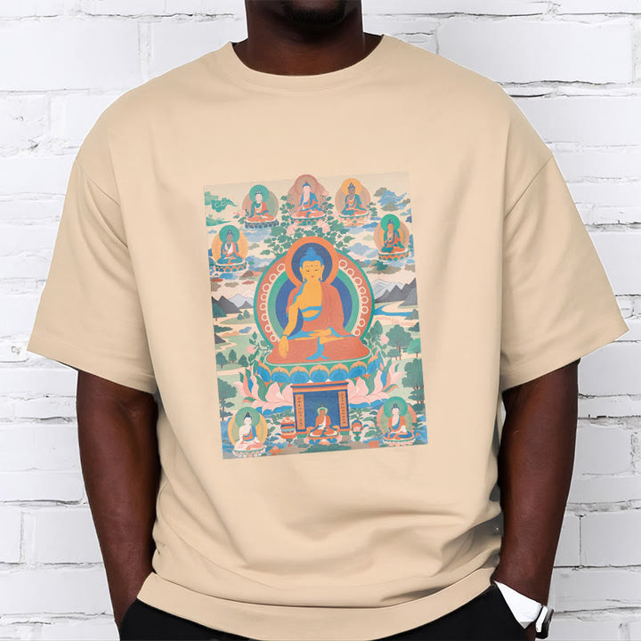 Buddha Stones The Medicine Buddha Sutra Transformed Into Art Tee T-shirt - image 12