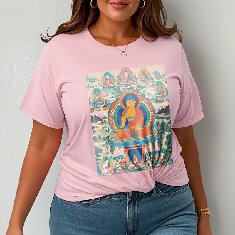 Buddha Stones The Medicine Buddha Sutra Transformed Into Art Tee T-shirt - image 14