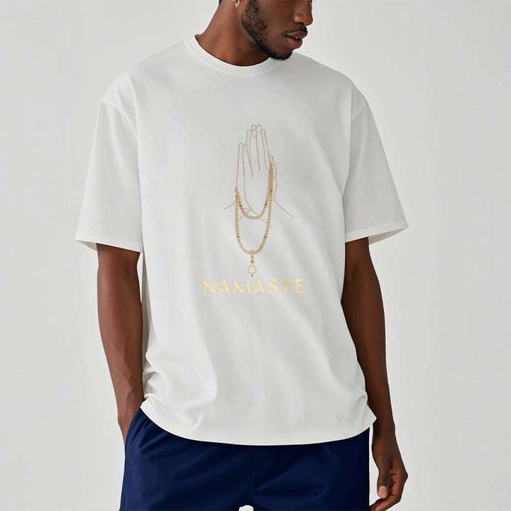 Buddha Stones NAMASTE Tee T-shirt