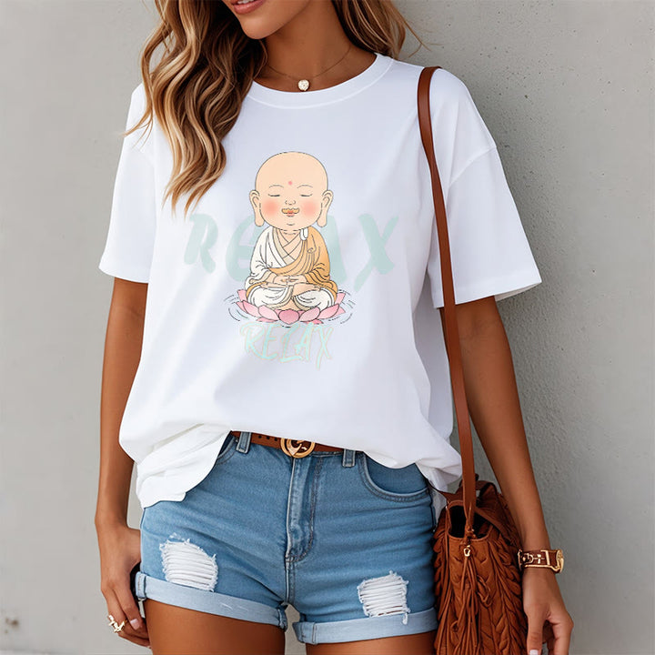Buddha Stones RELAX Buddha Tee T-shirt - image 7