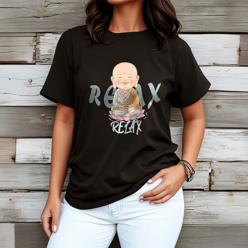 Buddha Stones RELAX Buddha Tee T-shirt - image 4
