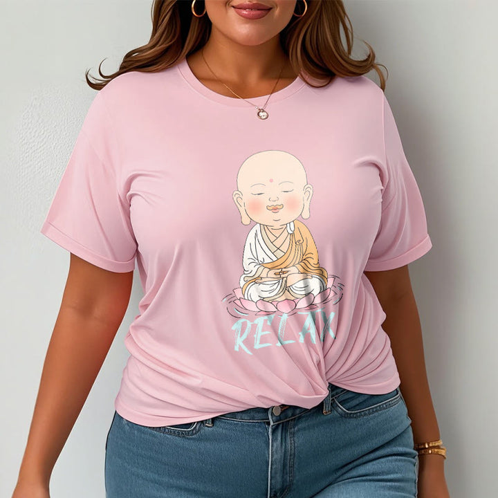 Buddha Stones RELAX Buddha Tee T-shirt