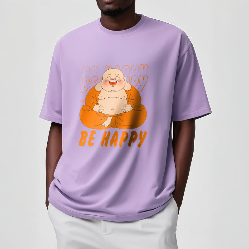 Buddha Stones Be Happy Tee T-shirt