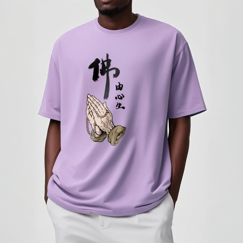 Buddha Stones Praying Tee T-shirt - image 16