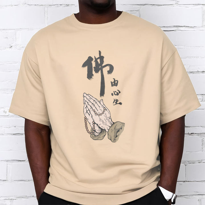 Buddha Stones Praying Tee T-shirt - image 18
