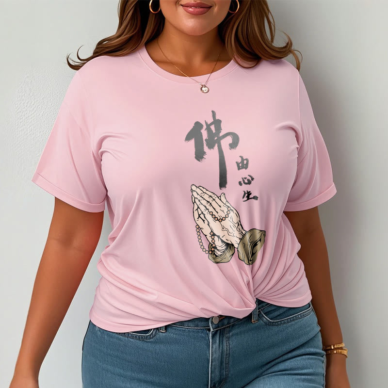 Buddha Stones Praying Tee T-shirt - image 14