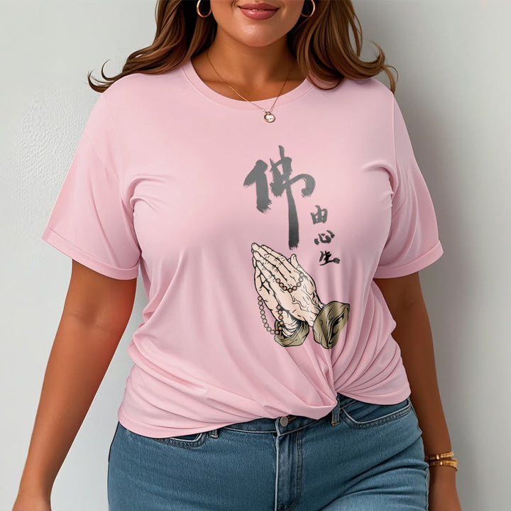 Buddha Stones Praying Tee T-shirt - image 14