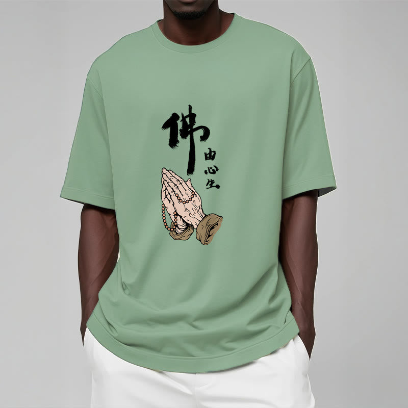 Buddha Stones Praying Tee T-shirt - image 11