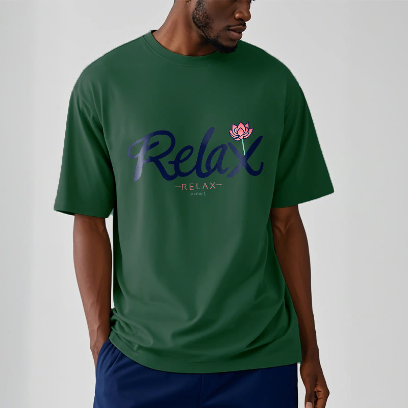Buddha Stones RELAX Lotus Tee T-shirt - image 12