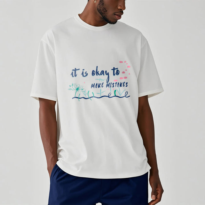Buddha Stones It Is Okay To Make Mistakes Tee T-shirt - image 3