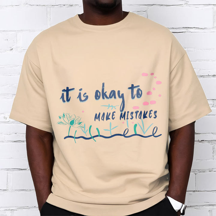 Buddha Stones It Is Okay To Make Mistakes Tee T-shirt - image 9