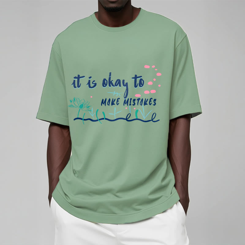 Buddha Stones It Is Okay To Make Mistakes Tee T-shirt - image 15