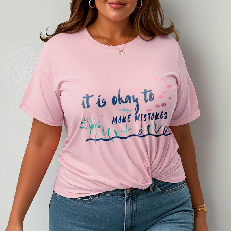 Buddha Stones It Is Okay To Make Mistakes Tee T-shirt - image 14