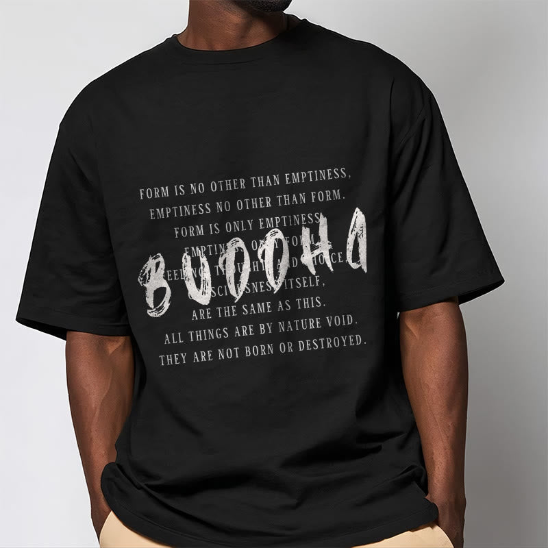 Buddha Stones Form Is No Other Than Emptiness Tee T-shirt - image 2