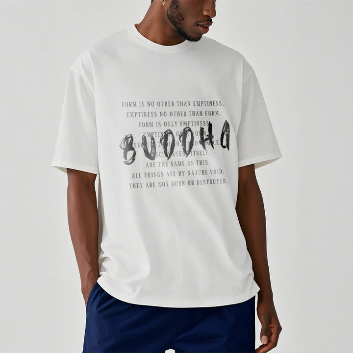 Buddha Stones Form Is No Other Than Emptiness Tee T-shirt