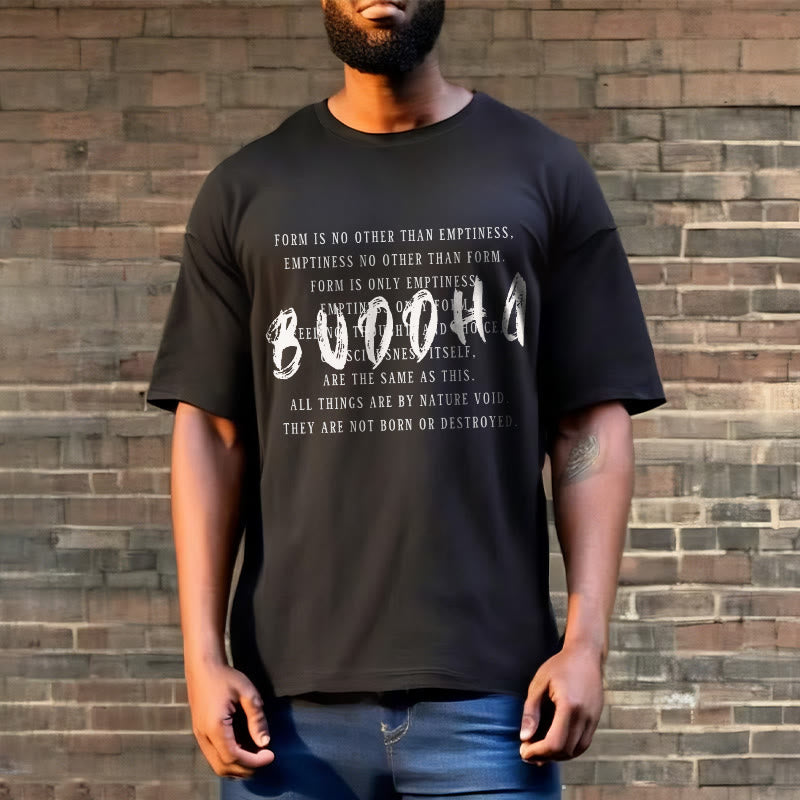Buddha Stones Form Is No Other Than Emptiness Tee T-shirt - image 3