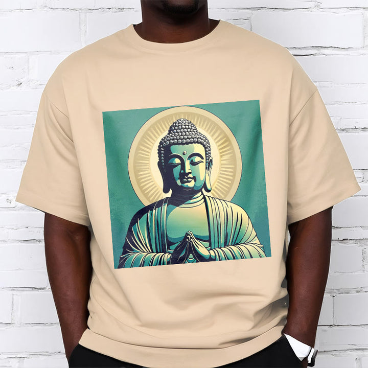 Buddha Stones Aura Green Buddha Tee T-shirt