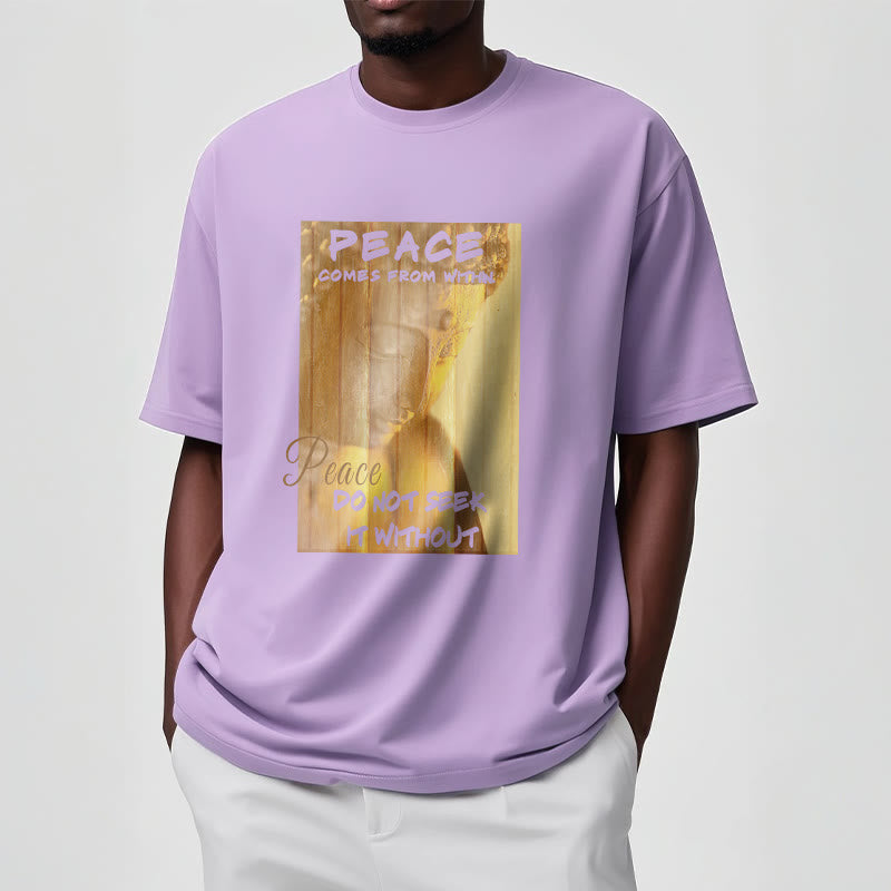 Buddha Stones Peace Comes From Within Tee T-shirt