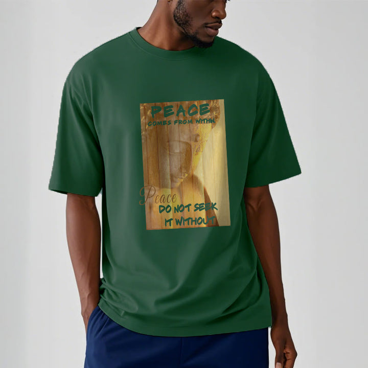 Buddha Stones Peace Comes From Within Tee T-shirt