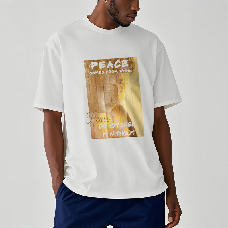 Buddha Stones Peace Comes From Within Tee T-shirt