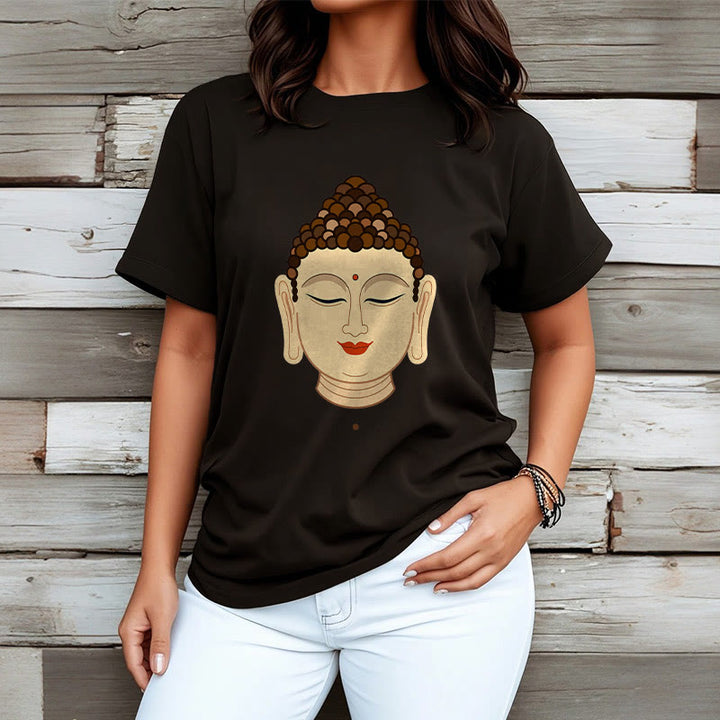 Buddha Stones Meditation Buddha Tee T-shirt