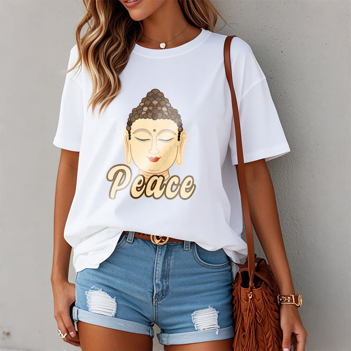 Buddha Stones Peace Buddha Tee T-shirt