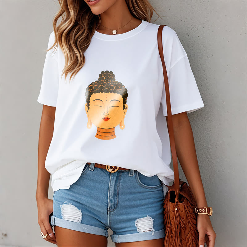 Buddha Stones Blessed Meditation Buddha Tee T-shirt - image 3