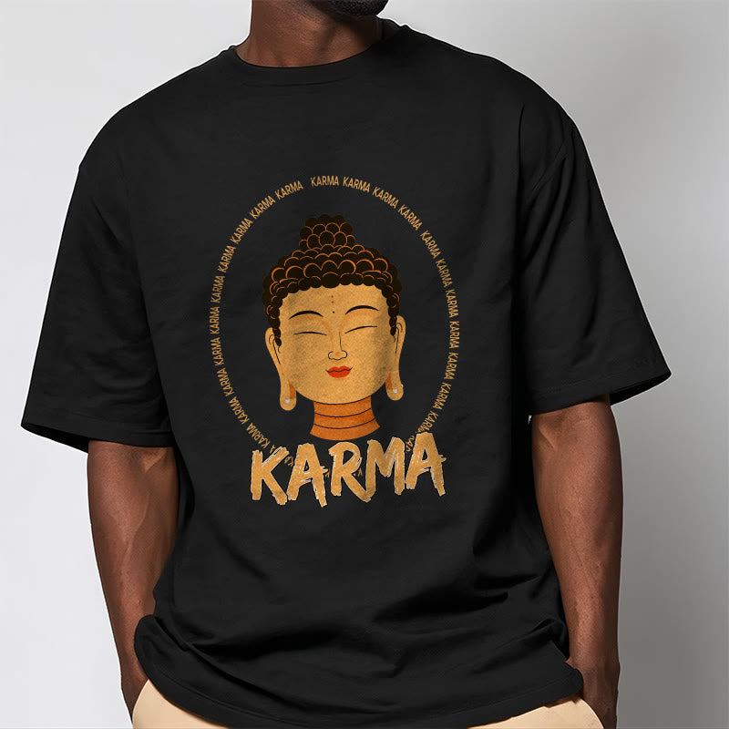Buddha Stones Karma Buddha Tee T-shirt - image 2