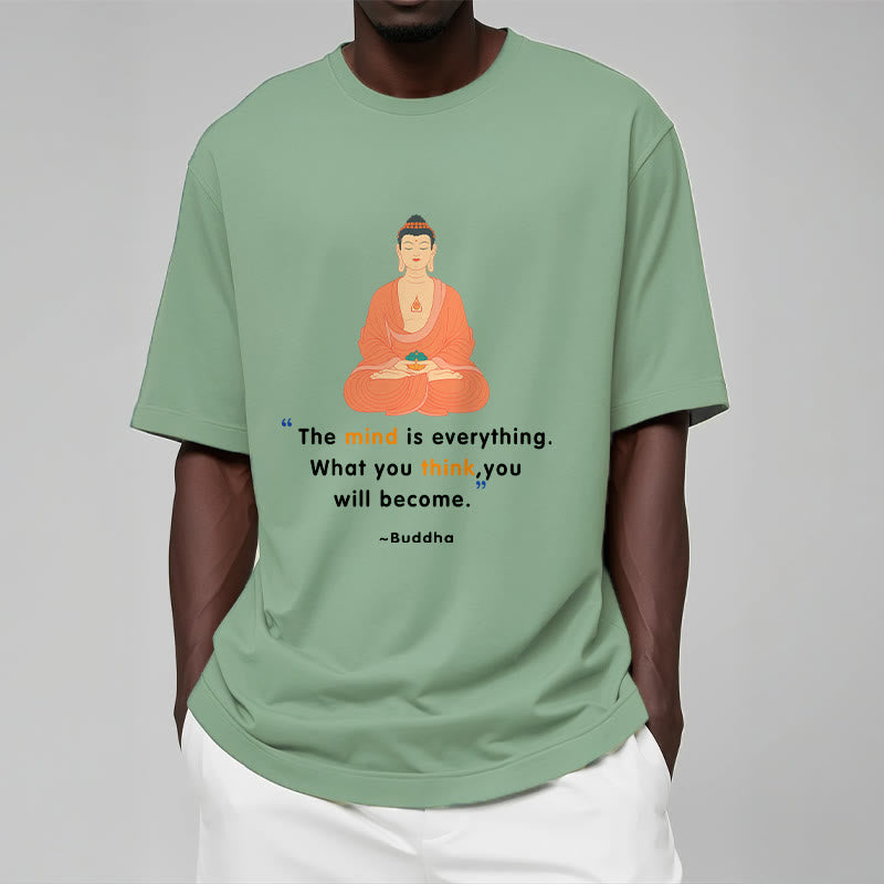 Buddha Stones The Mind Is Everything Meditation Buddha Tee T-shirt - image 16
