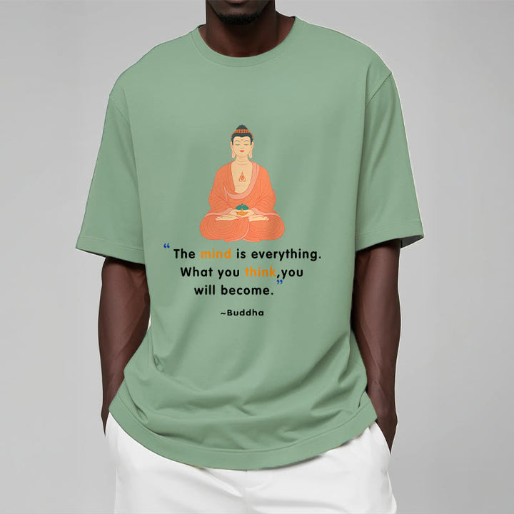 Buddha Stones The Mind Is Everything Meditation Buddha Tee T-shirt - image 16