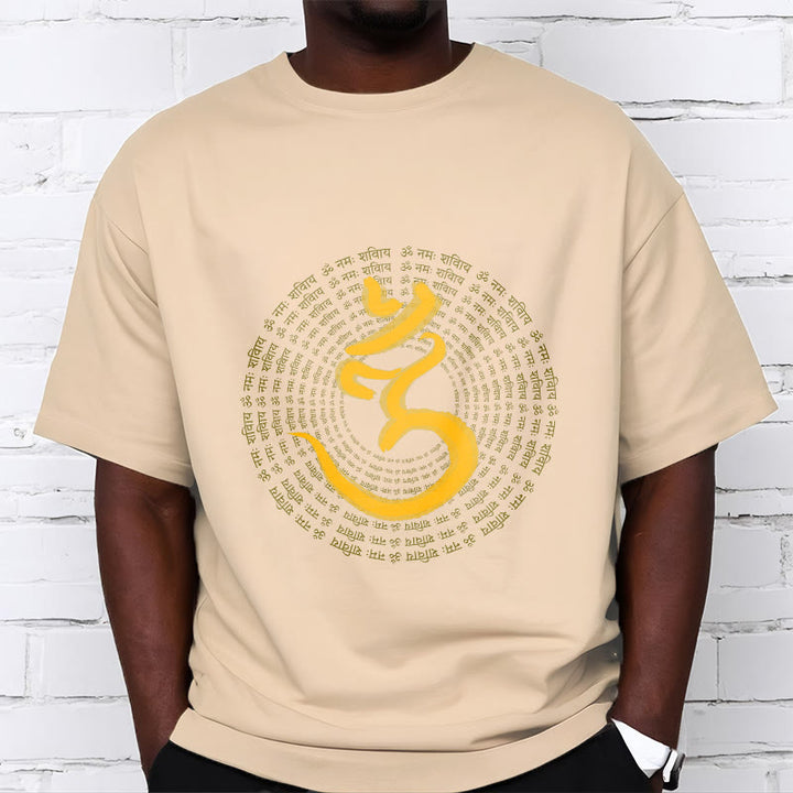 Buddha Stones 108 OM NAMAH SHIVAYA Mantra Sanskrit Tee T-shirt - image 10