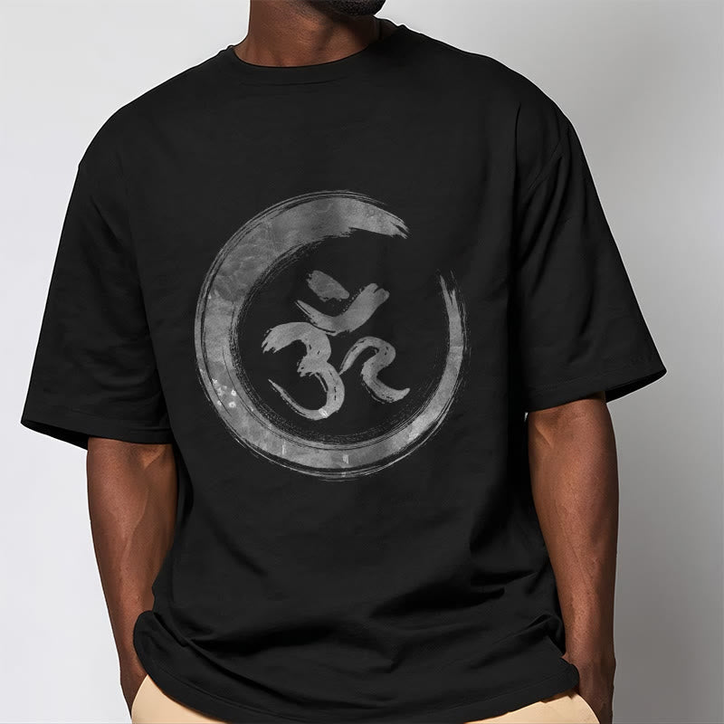 Buddha Stones OM Mantra Sanskrit Tee T-shirt