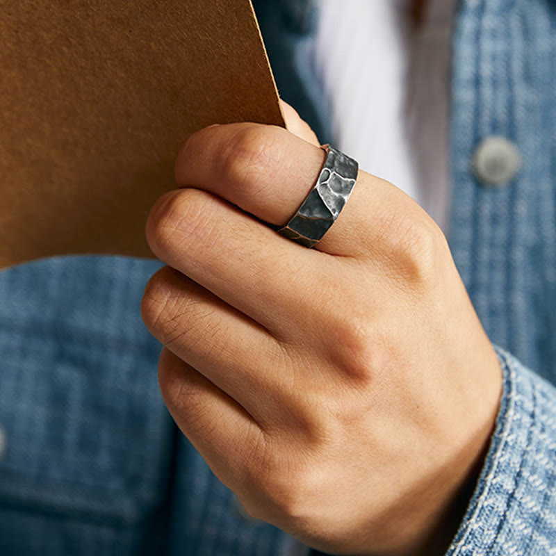 Buddha Stones 999 Sterling Silver Adjustable Protection Ring - image 8