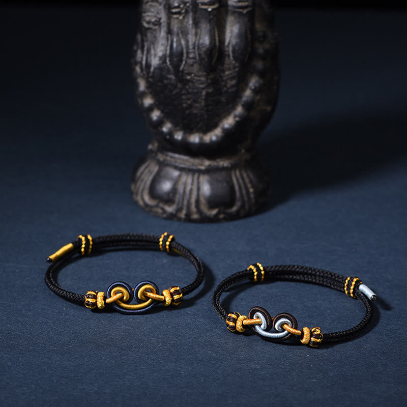 Buddha Stones Wukong Knot Monkey King Repels Evil Spirits Braided Bracelet