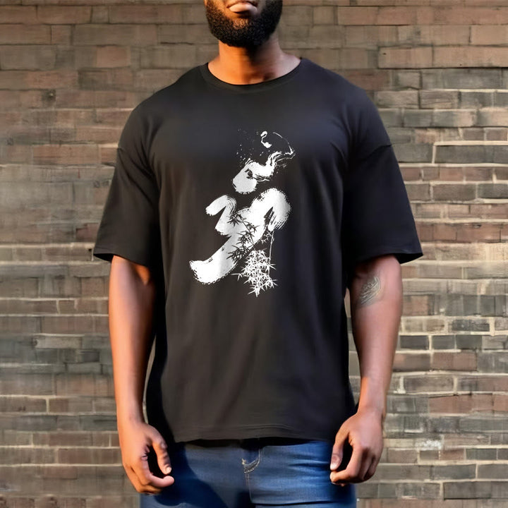 Buddha Stones OM Bamboo Ink Cotton Tee T-shirt - image 4
