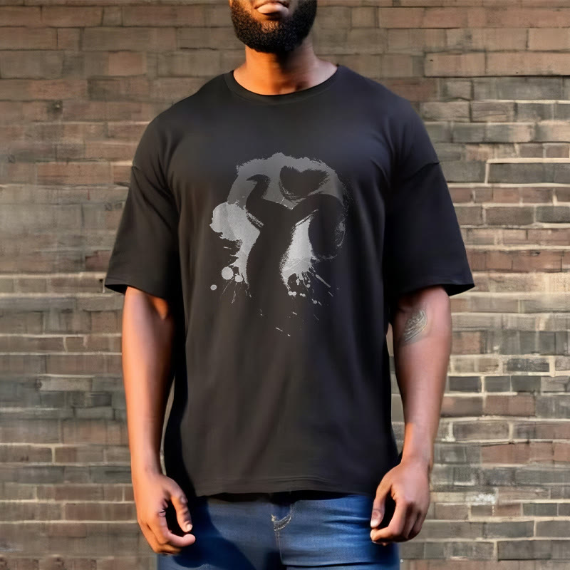 Buddha Stones OM Swan Cotton Tee T-shirt - image 4