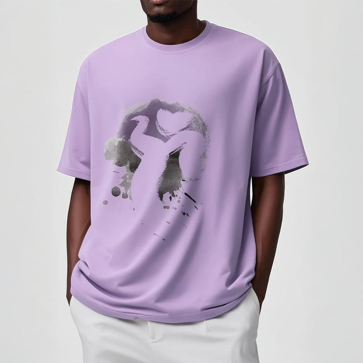 Buddha Stones OM Swan Cotton Tee T-shirt - image 15