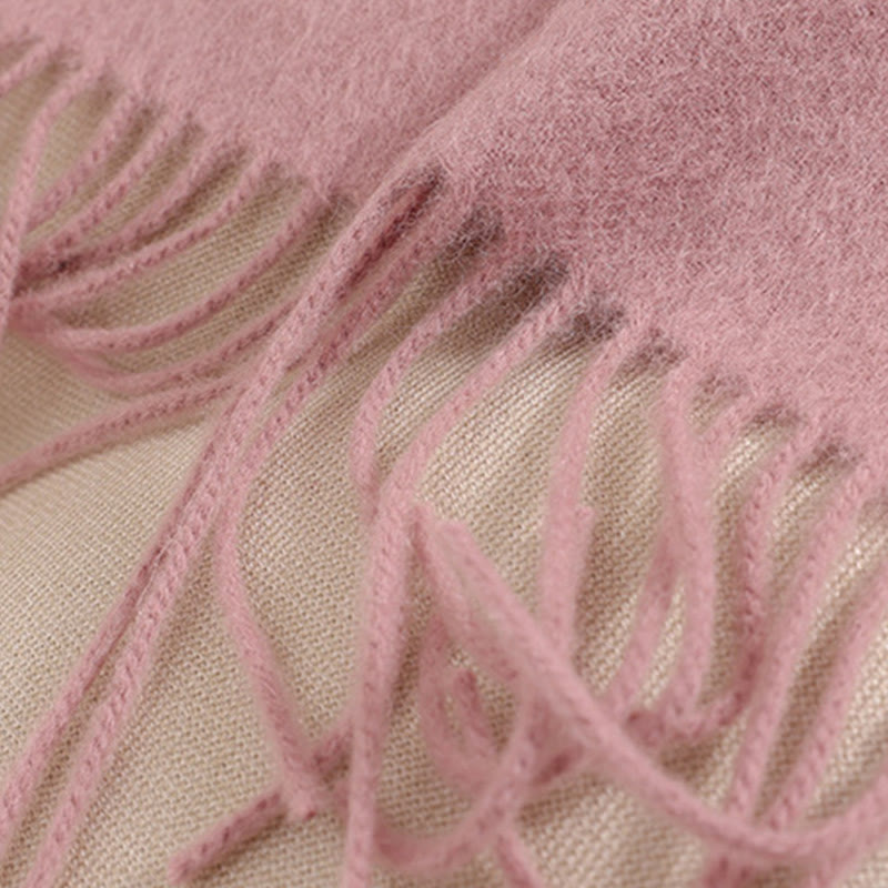 Buddha Stones Wool Shawl Big Flower Sequins Embroidery Tassel Winter Cozy Travel Scarf Wrap - image 11