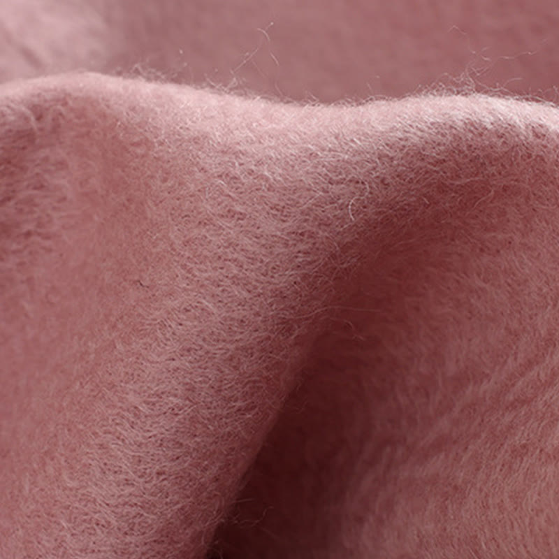 Buddha Stones Wool Shawl Big Flower Sequins Embroidery Tassel Winter Cozy Travel Scarf Wrap - image 9